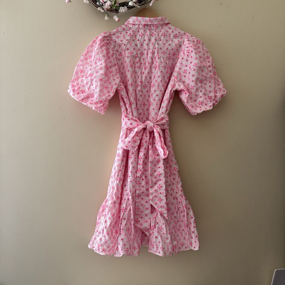 Lilly Pulitzer Pink & White Midi Dress Trio (Pink) - Picture 4 of 16